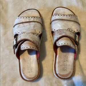 BED|STU Women's Platform Sandal Slide Nancy